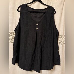 Black Sleeveless Top